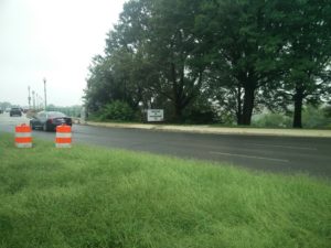 A sign showing the boundary and welcoming you to Washington DC